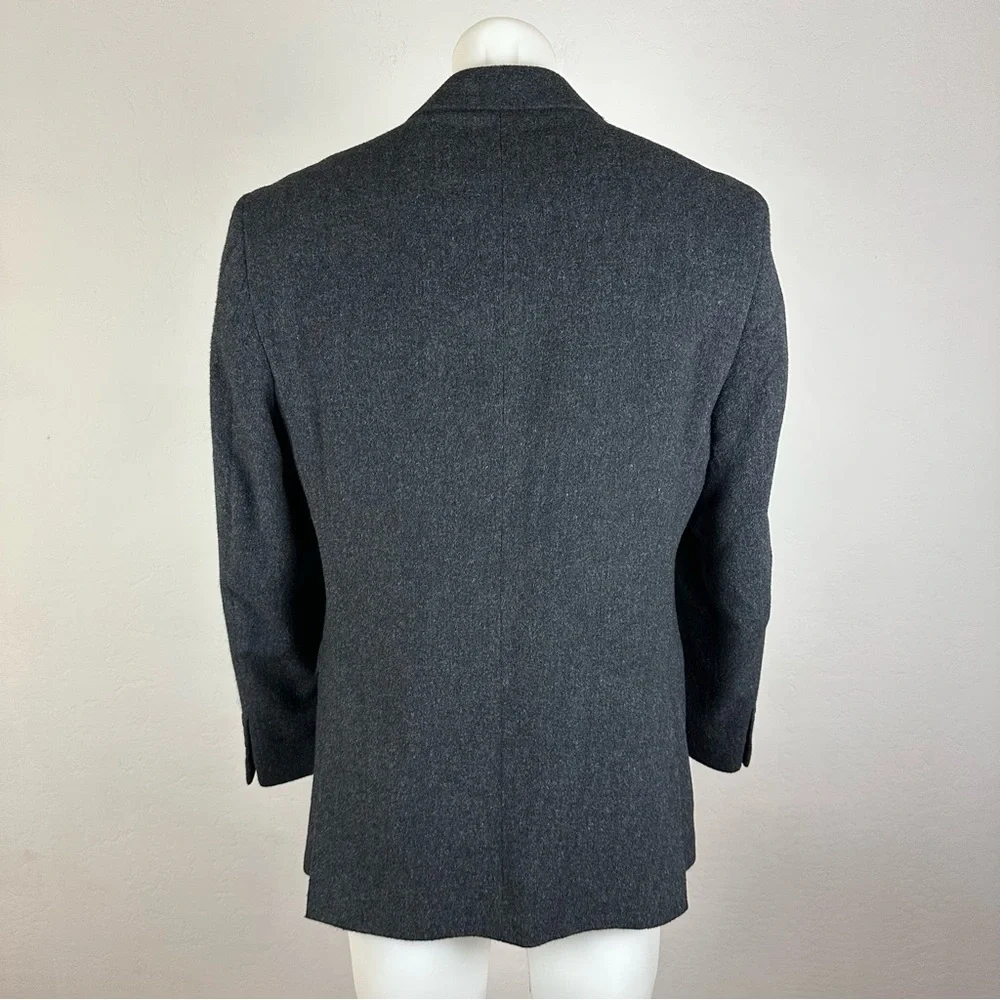 Jos. A. Bank 100% Camel Hair Charcoal Blazer